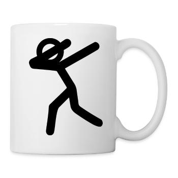 Dabbin' - Tasse - Weiß - Rechts