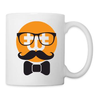 BITCOIN BTC FUNNY BITCOIN MAN - Mug - white - Right