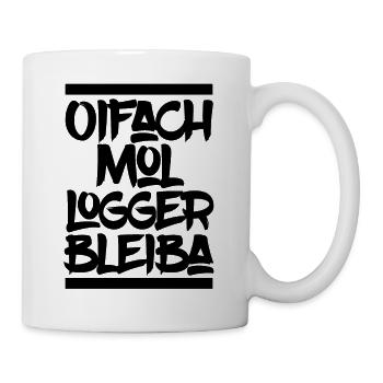 Schwaben Schwabe Schwäbisch Schwabenland Schwob - Tasse - Weiß - Rechts