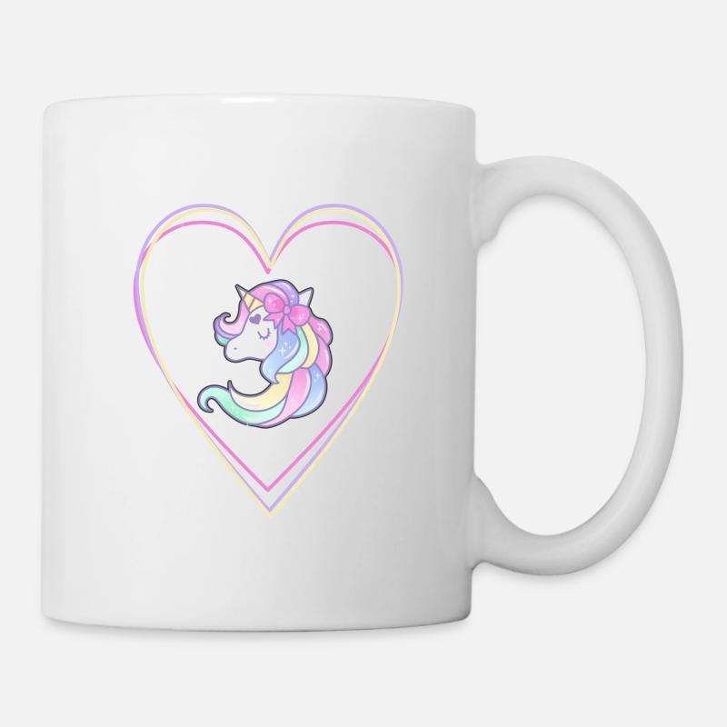 Einhorn - Tasse - Weiß