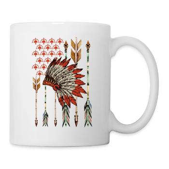 American Flag Tribe - Mug - white - Right