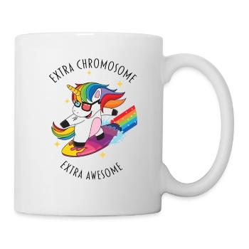 chromosomes supplémentaires extra génial - Mug blanc - blanc - Droite