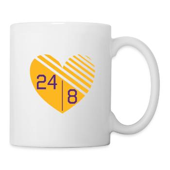 Kobe Geschenk - Tasse - Weiß - Rechts