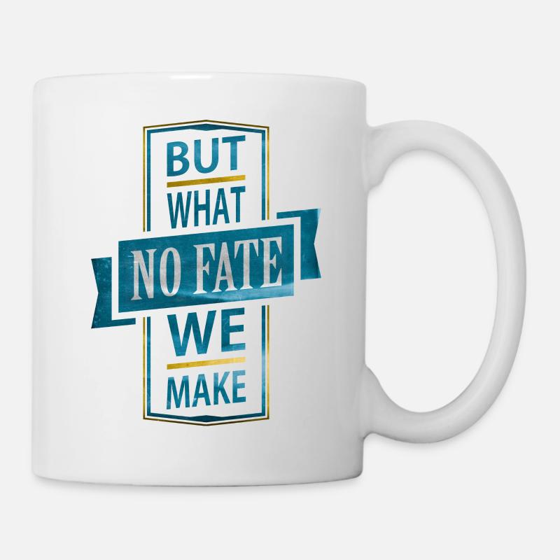 PAS DE FAÇON MAIS CE QUE NOUS FAISONS - Mug blanc - blanc