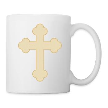 Cross Cross Gold Pixel - Mug - white - Right
