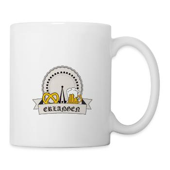 Erlangen, Bergkirchweih - Mug blanc - blanc - Droite