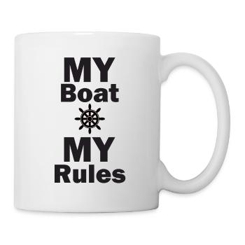 My Boat my Rules 2 My Boat my Rules - Mug - white - Right