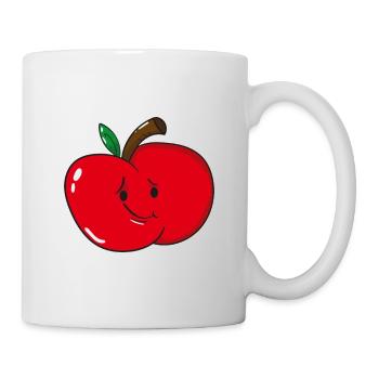 Apple fruit fruit - Mug - white - Right