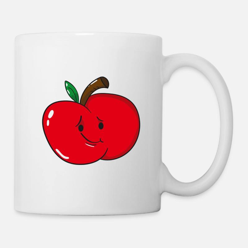 Fruit de pomme fruit - Mug blanc - blanc