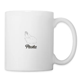 pasta - Mug blanc - blanc - Droite