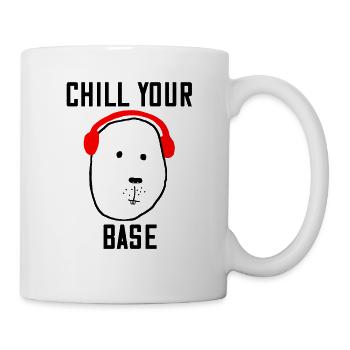 Hamster drôle - relaxez votre base - Mug blanc - blanc - Droite