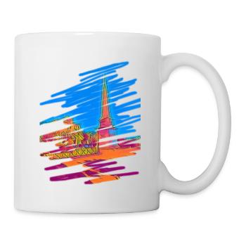 Menorca- Ciutadella colors - Mug - white - Right