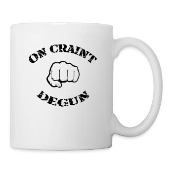 On Craint Degun Poing - Mug blanc - blanc - Droite