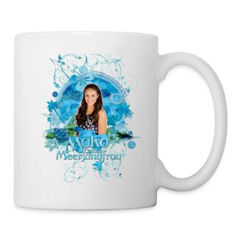 Mako Einfach Meerjungfrau Mimmi - Tasse - Weiß - Rechts