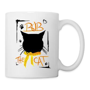 BOB DER STREUNER I BOB THE CAT - Tasse - Weiß - Rechts