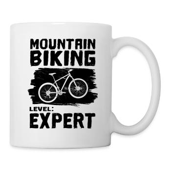 MOUNTAIN BIKING EXPERT Bike Road Bike Sport Gift - Mug - white - Right