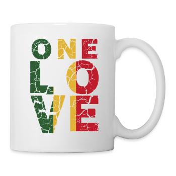 One Love - Mug blanc - blanc - Droite
