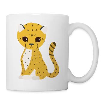 guépard - Mug blanc - blanc - Droite