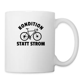 Mountainbike Downhill Kondition Fahrrad Anti Ebike - Tasse - Weiß - Rechts