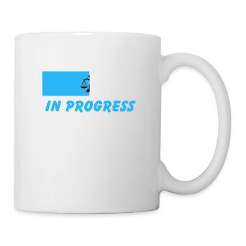 Lawyer In Progress - Mug - white - Right