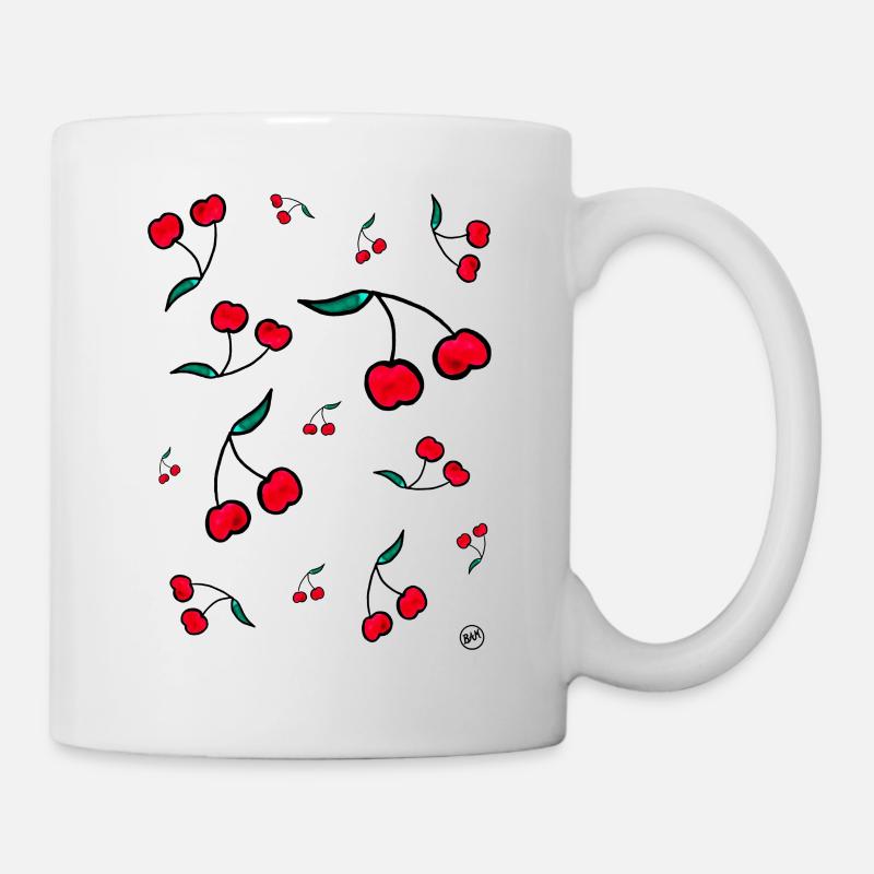 *BAM* be_cherry - Mug blanc - blanc