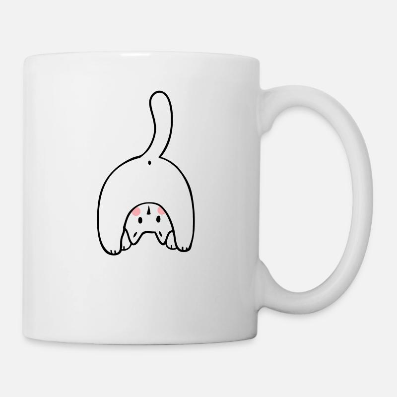 Yoga Chaton Mieze Meditation - Mug blanc - blanc