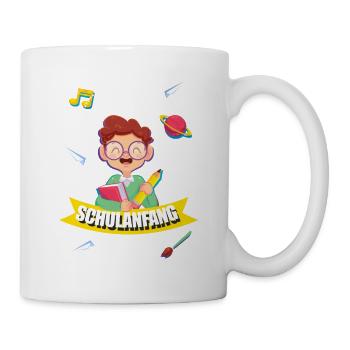SCHULANFANG, EINSCHULUNG, BACK TO SCHOOL - Tasse - Weiß - Rechts