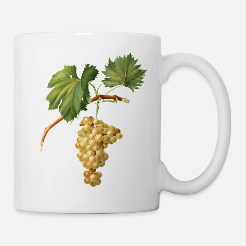 Weintraube - Tasse - Weiß