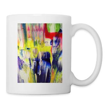 kunst - Tasse - Weiß - Rechts