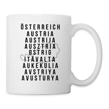 L'AUTRICHE - Mug blanc - blanc - Droite