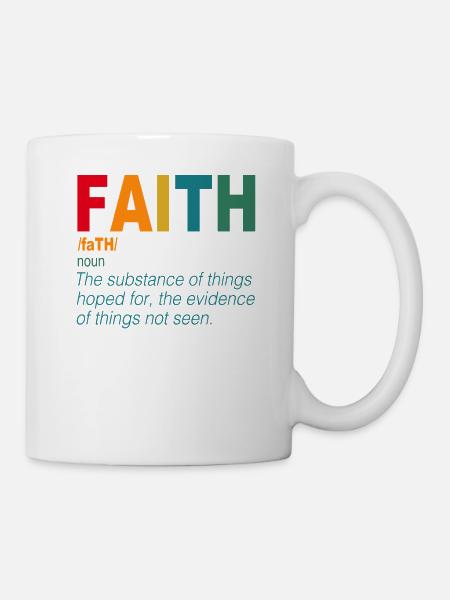Foi - Mug blanc - blanc