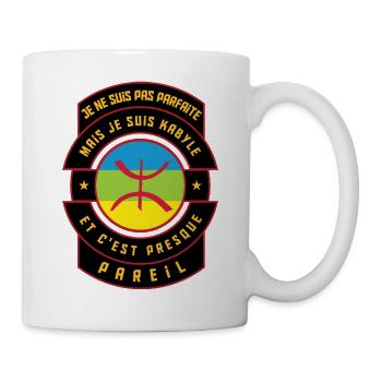 Je suis Kabyle (femme) - Mug blanc - blanc - Droite