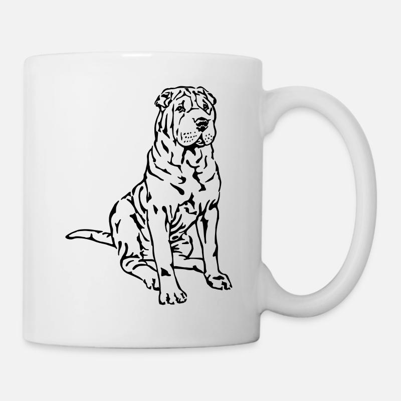Shar-Pei - Mug - white