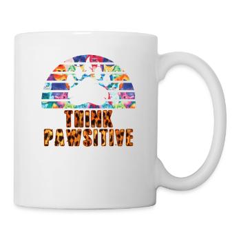 Think Pawsitive - Mug - white - Right