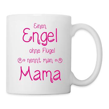Engel ohne Flügel - Tasse - Weiß - Rechts