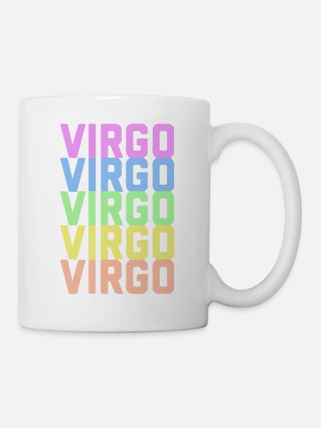 Jungfrau - Tasse - Weiß