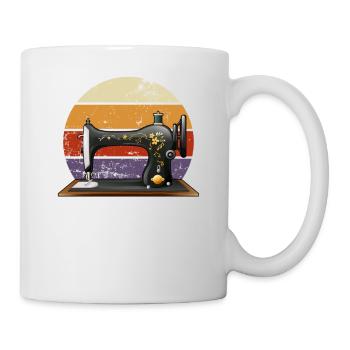 Vintage Sewing Machine - Mug - white - Right