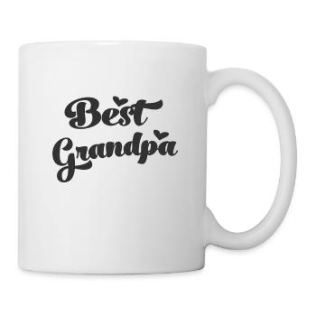 Bester Opa der Welt Großvater Opa Opi Großvater - Tasse - Weiß - Rechts