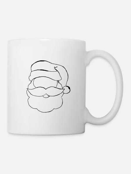 Santa Claus or Santa Claus - Mug - white