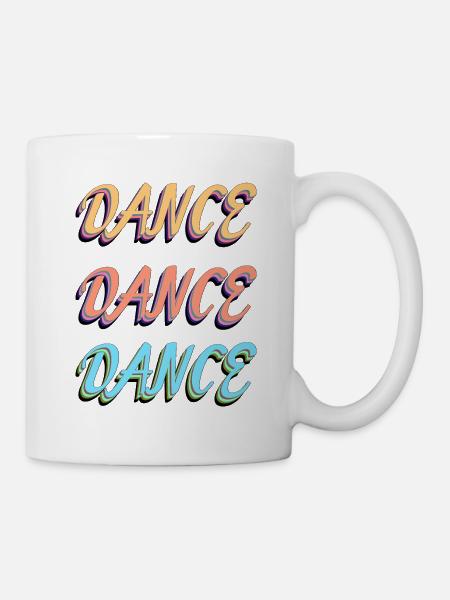 Danse Danse Danse! - Mug blanc - blanc