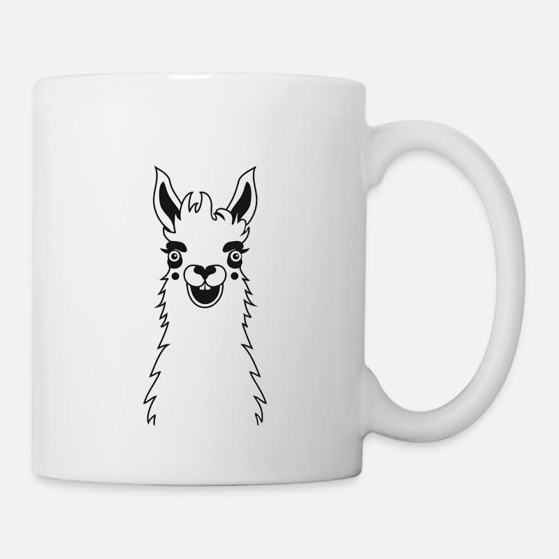 Llama lama alpaca - Mug - white