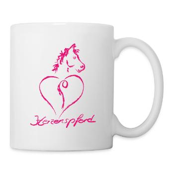 Horse heart horse - Mug - white - Right