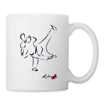 HARAI TSURIKOMI ASHI - Mug blanc - blanc - Droite