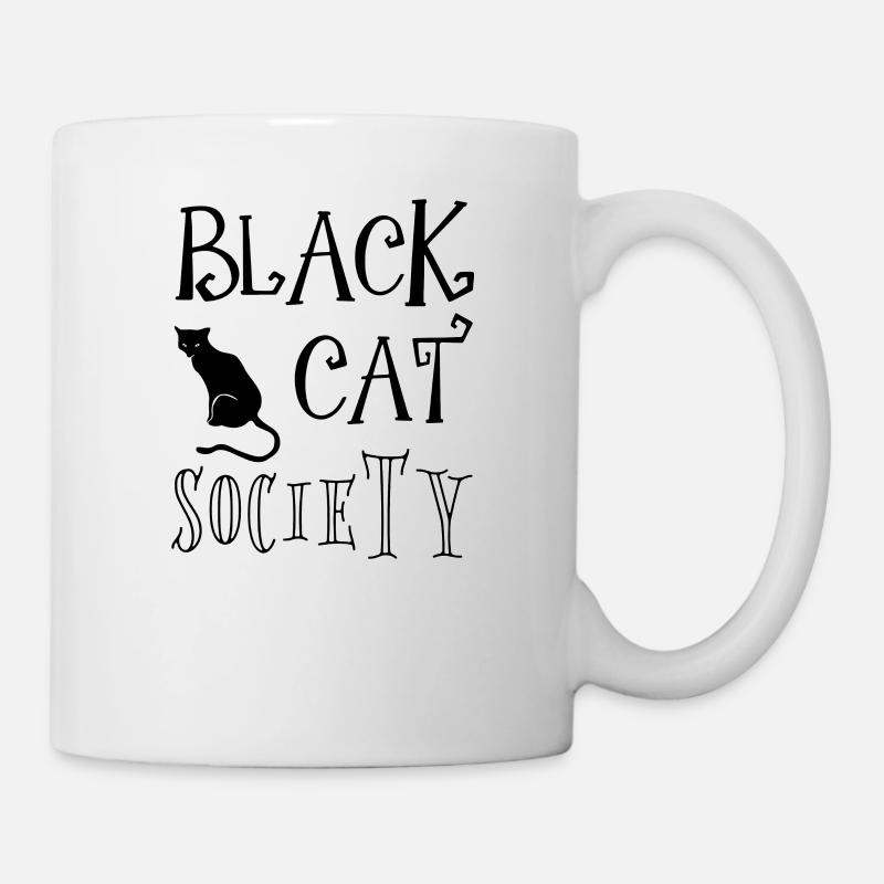 Société des chats noirs - Mug blanc - blanc