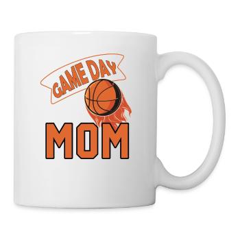 Game Day Mom Basketball - Mug - white - Right
