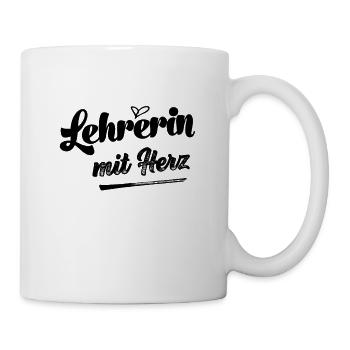 Lehrerin Lieblingslehrerin Klassenlehrerin Lehrer - Tasse - Weiß - Rechts