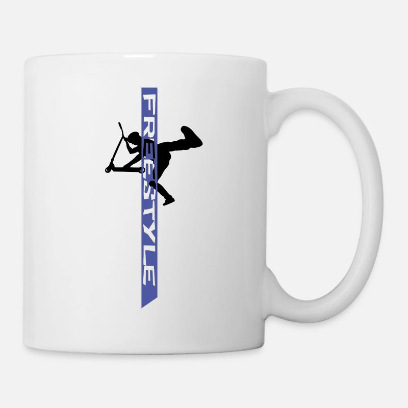 Freestyle 5 - Tasse - Weiß