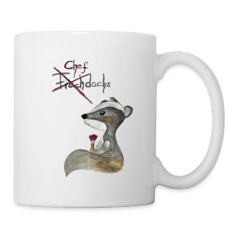 Frechdachs - Chefdachs - Tasse - Weiß - Rechts