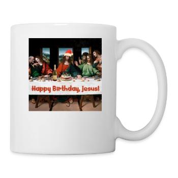 Happy Birthday Jesus - Mug - white - Right
