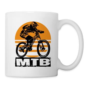 MTB - Tasse - Weiß - Rechts